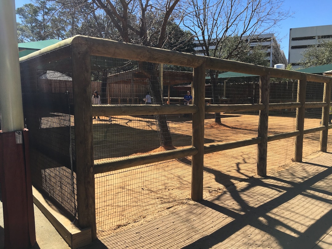 houston zoo fencing
